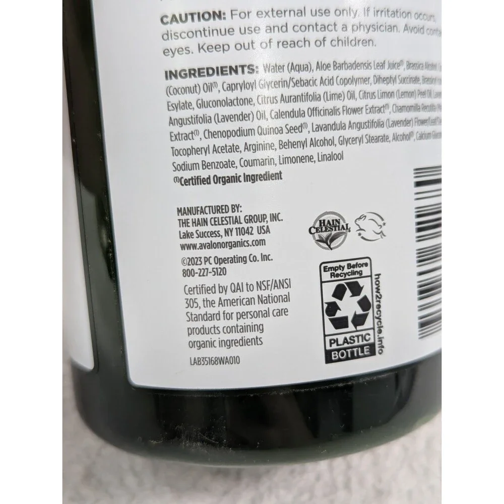 Avalon Organics - Conditioner Scalp Treatment Tea Tree - 32 oz - 3 Pack